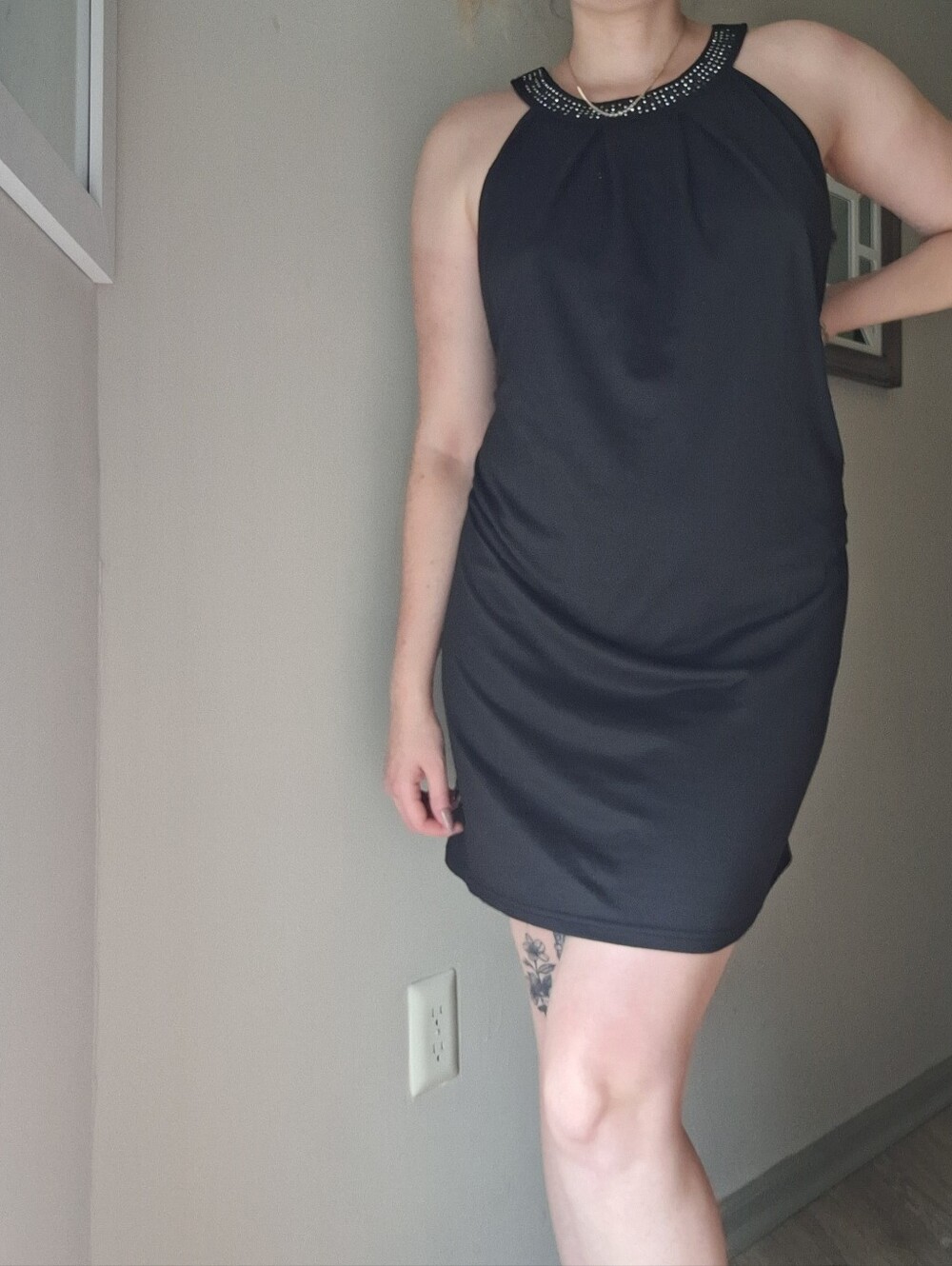 Woman's Shein Sleeveless Midi Dress Size 1XL
